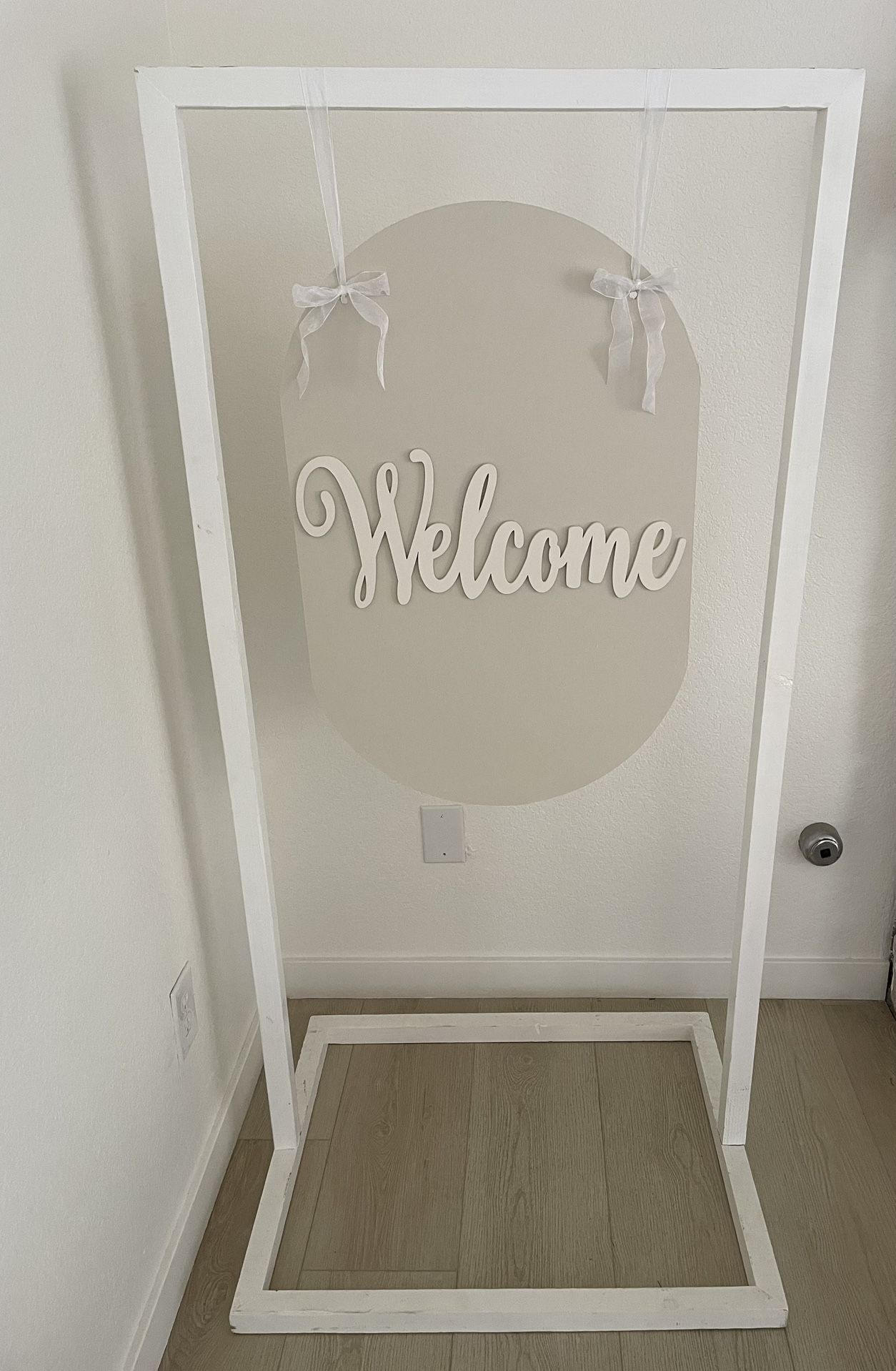 Wedding quinceanera Birthday party decoration welcome sign $120 obo