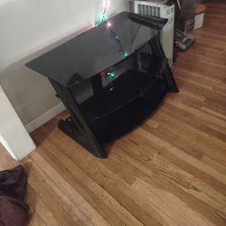 TV Stand  Black 3 Shelfs