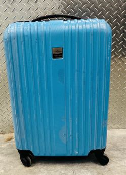 Blue Hardshell Spinner Suitcase