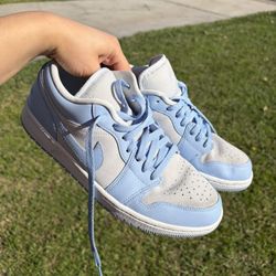 Jordan 1 Low Football Grey Aluminum