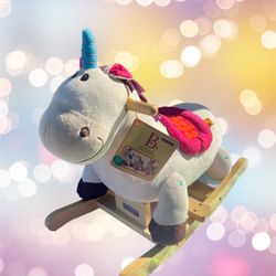 B Toys Dilly Dally Rodeo Unicorn Rocker
