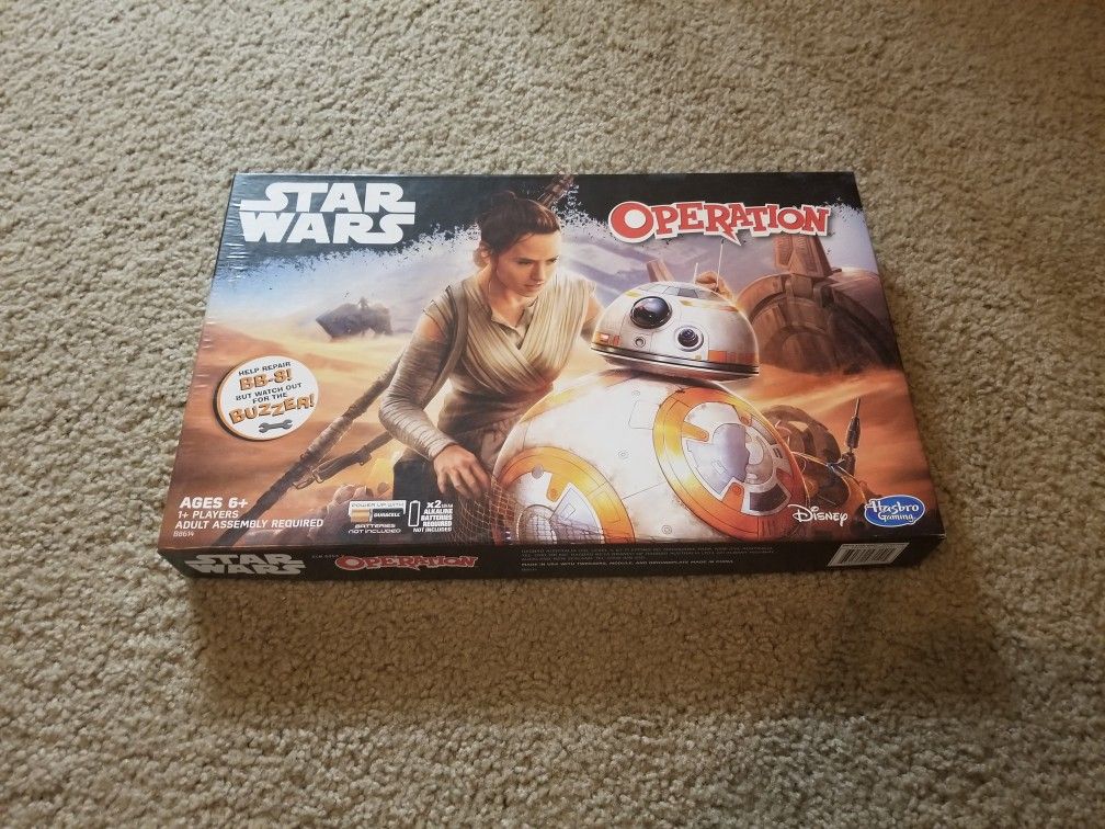 Star Wars BB8 Operation Board Game