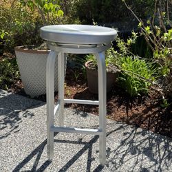 Four 30” Crate And Barrel Stools