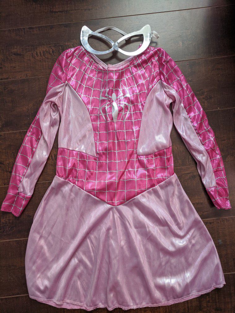 Spider Girl Costume Size 4-6x
