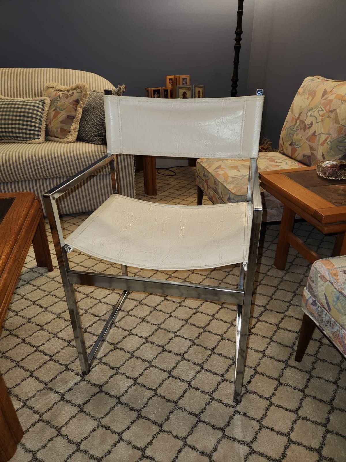 1970s Chrome Director’s Chair