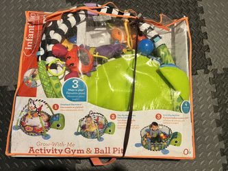 Infantino Grow-With-Me Activity Gym & Ball Pit – Excellent Condition! 