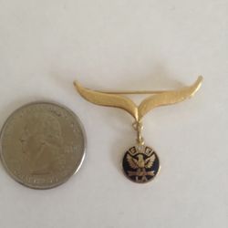 F. O. E. LA Pin Brooch 1 1/4" Wide