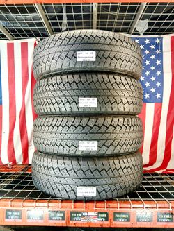 ✅ 255/70R18 BRIDGESTONE DUELER RH-S HIGH TERRAIN ALL SEASON TRUCK SUV 255 70 18 USED TIRES SET