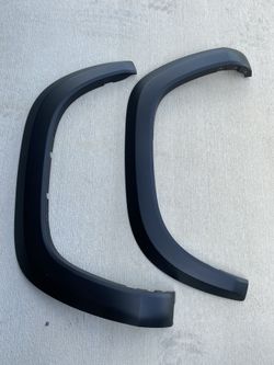 OEM 2016-23 Toyota Tacoma TRD Off-Road Two Black Rear Wheel Fender Flares Molding Left And Right Side