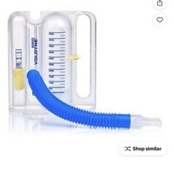 Volumetric exerciser incentive deep breathing Voldyne 5000, 7 New Available 