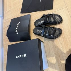 Chanel Slides Size 7.5