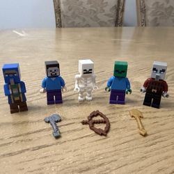 Lego Minecraft Minifigures 