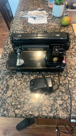 Vintage Singer 301A Slant Needle Sewing Machine w/ Original Case – Fully Working – Made in USA
