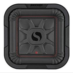 Kicker 46L7T84 8" 700 Watt L7T Car Subwoofer, Solo-Baric Sub L7T84 DVC 4-Ohm

