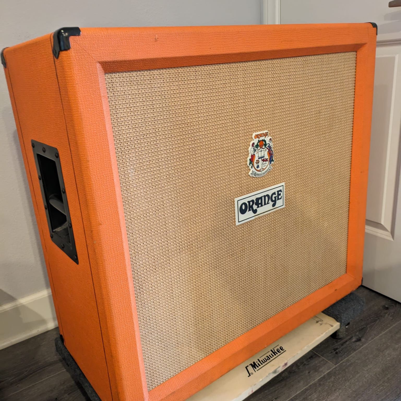 For Sale!! Orange Vintage 30 Speaker