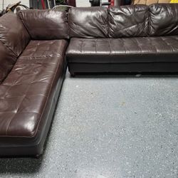 Leather Couch 