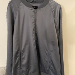 Men’s Zip Up Bomber Jacket Size XL