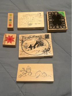 Scrapbook Rubber Stamps