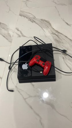 PS4 with one controller and all the cords