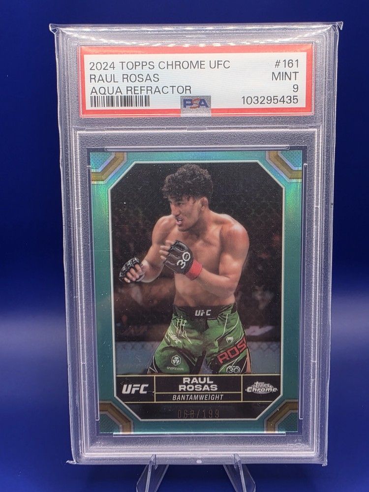 2024 Topps Chrome Raul Rosas PSA9