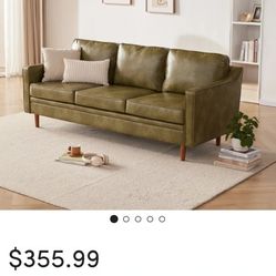 Wayfair Leather Arm Sofa Couch