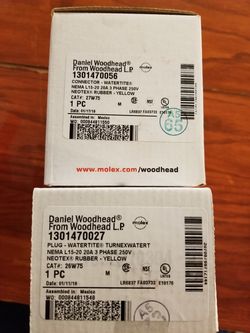 MOLEX 27W75 & 26W75 20 AMP PLUG AND CONNECTOR