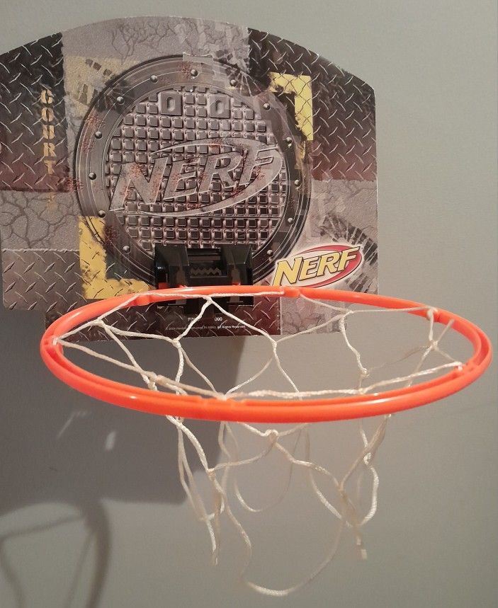 NERF Basketball Hoop And Ball