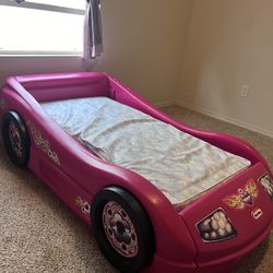 Pink Car Bed 