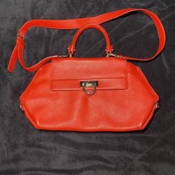 Salvatore Ferragamo Red Hobo Bag