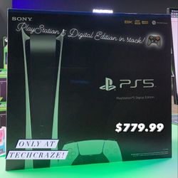 Sony PlayStation 5 Digital Edition - **Brand New**