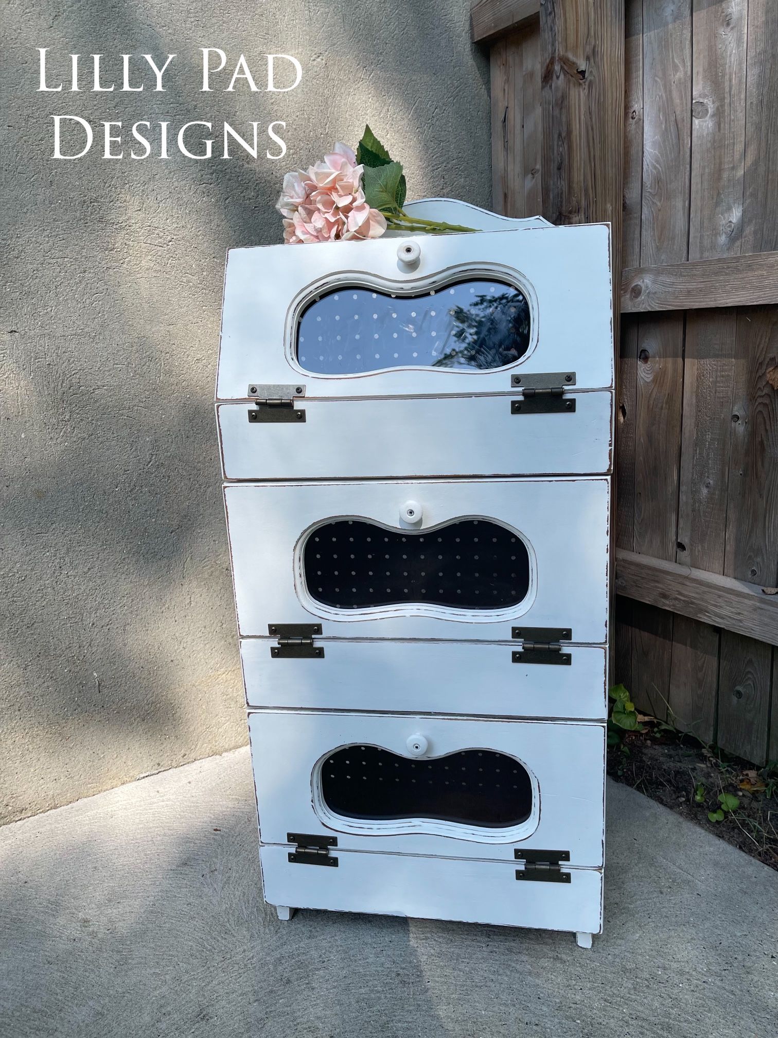 Kitchen Potato, Onion And Bread Storage Bin 
