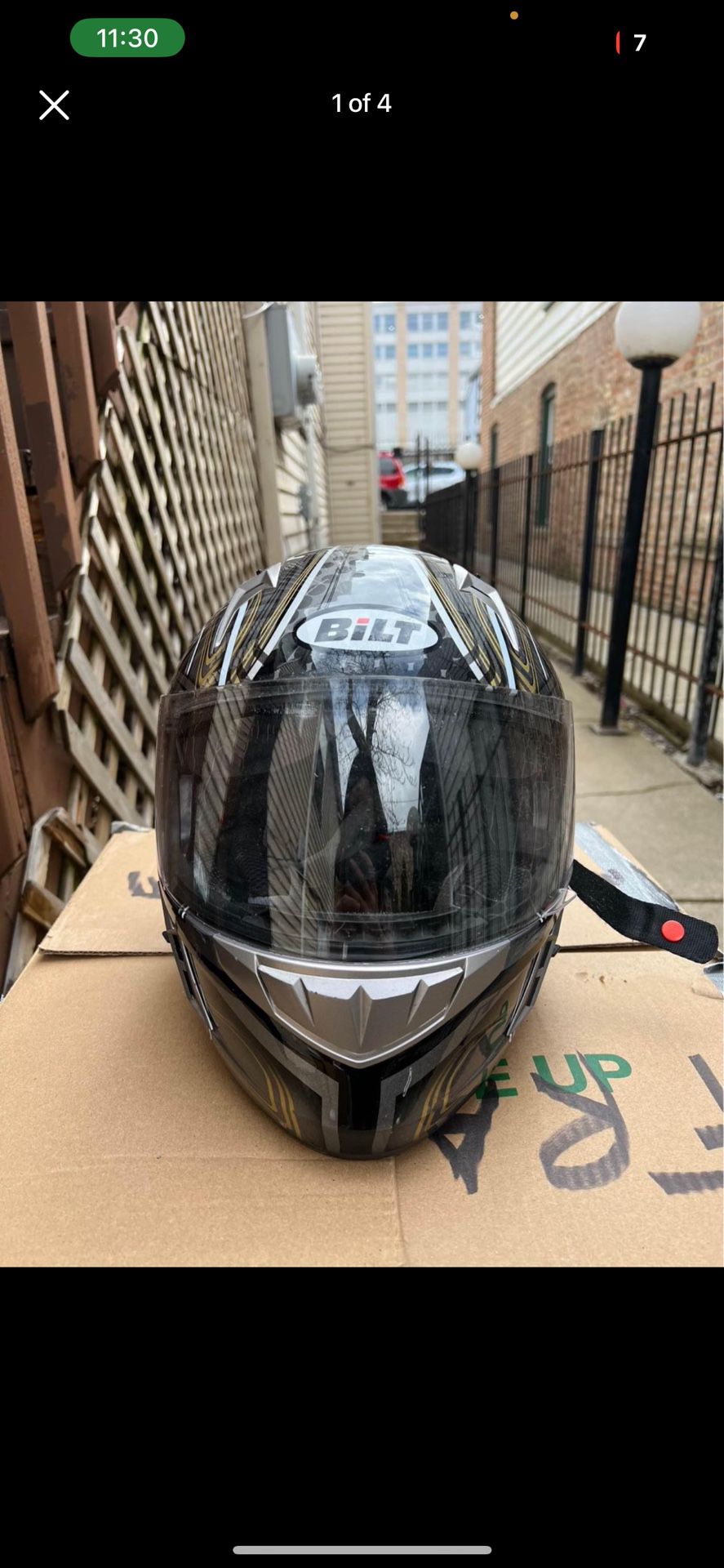 Bilt Motorcycle helmet 
