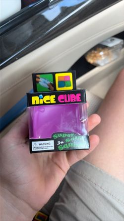 Needohe squishy purple ice cube