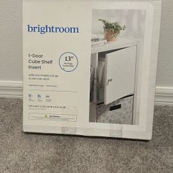 Brightroom room 1 Door Cube Shelf Insert 13” 