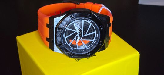 Invicta Speedway Rim Men's Watch - 42mm, Orange