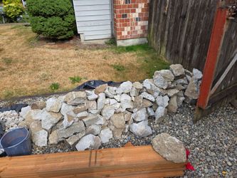 Concrete from new deck build.
