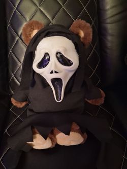 Ghostface Bear Handmade