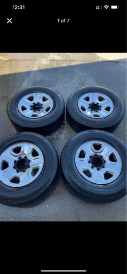 Chevrolet/Gmc stock wheels