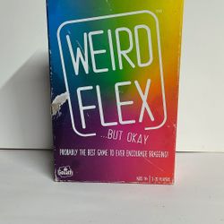 Weird Flex But Okay Card Game All Pieces In Box. Great For All Parties! New