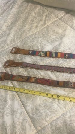 Peruvian belts