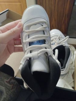 Jordan's blue and white