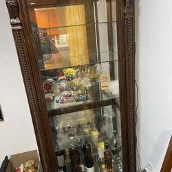 Display Cabinet ( Glass) Antique
