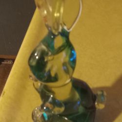 Glass Rabbit Collectable 