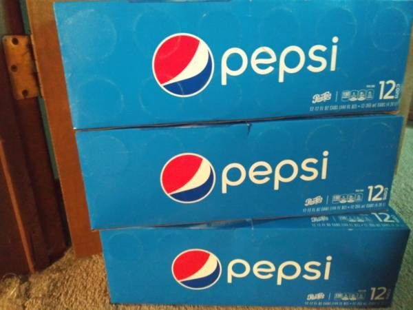 (3) 12 pks of Pepsi All for $18.00. Fresh!