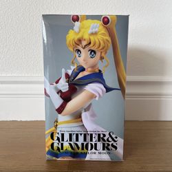 Banpresto - The Movie Sailor Moon Eternal Glitter & Glamours Super Sailor Moon Version A Figure 