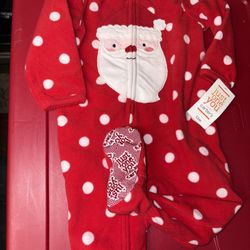 New 12mos Or 18mos Girls Holiday Blanket Sleepers. $4ea