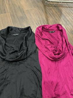2 XSmall Ladies Silky Tops Express 
