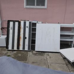 Work Van Shelving Toolbox Center Console Lockbox And Driver Passanger Fence 