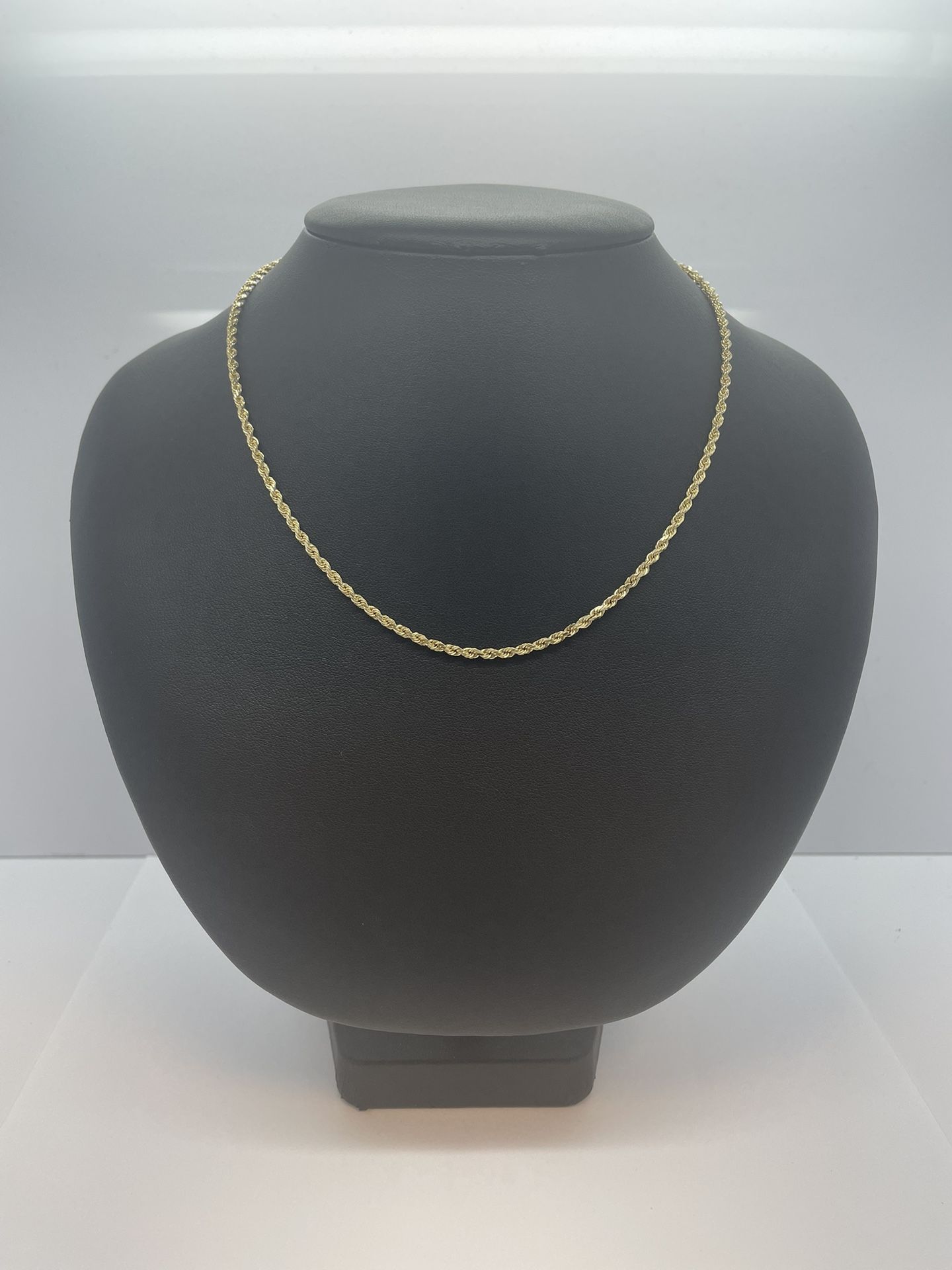 14k Gold Rope Chain. New.