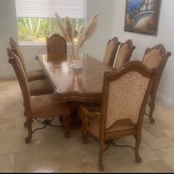 AICO Monte Carlo Dining Set by Michael Amini